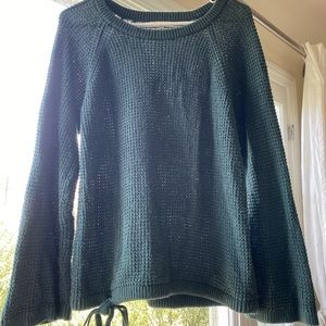 Small forest green Madewell sweater